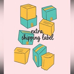Extra shipping label